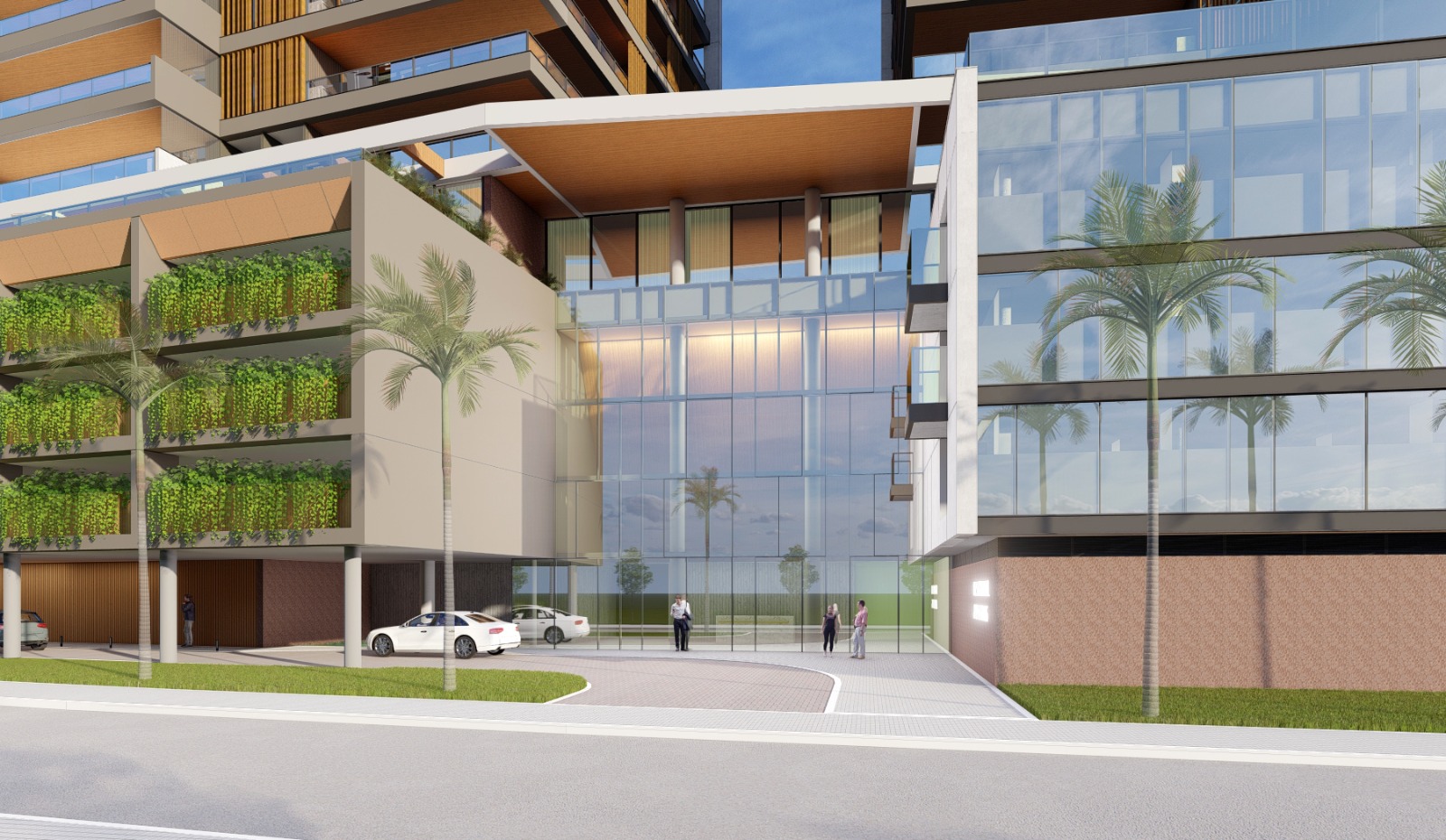 Entrada do empreendimento Maison 888