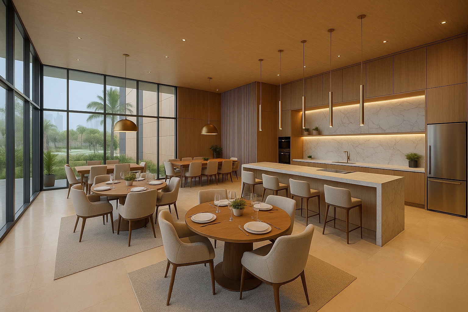 Área verde cercada para pets no Maison 888